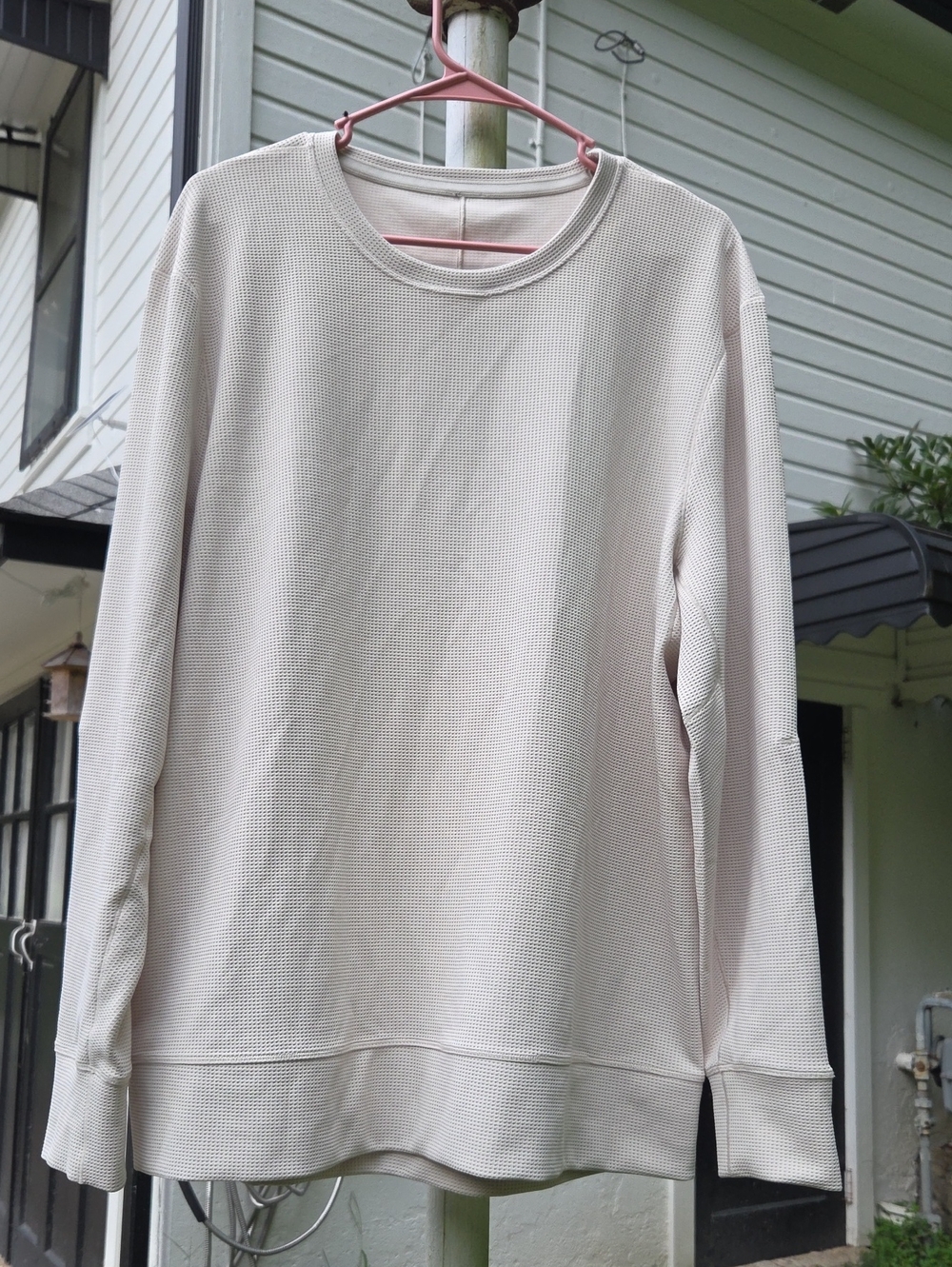 Lululemon Long Sleeve Waffle Shirt Women - Picture 2 of 7